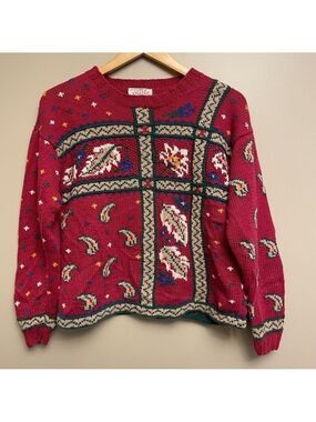 Susan Bristol Hand Knit Vintage Sweater Hong Kong Made